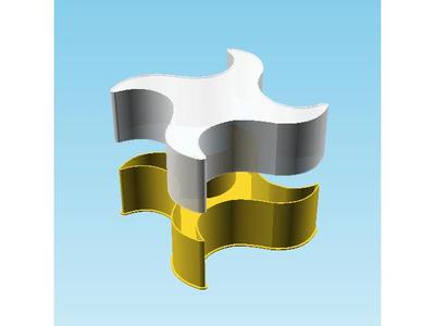 Shuriken 0053, nestable box (v2)