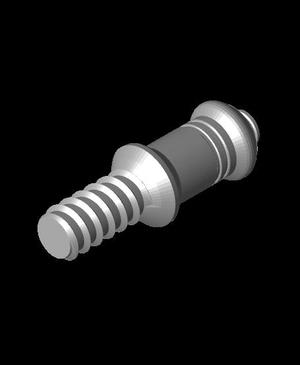 1inch Pool Noodle Lightsaber Attachment
