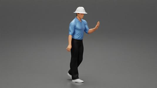 civil engineer walking