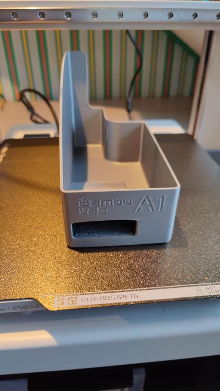 Slim A1 Poop Bucket with holder for cutting pliers