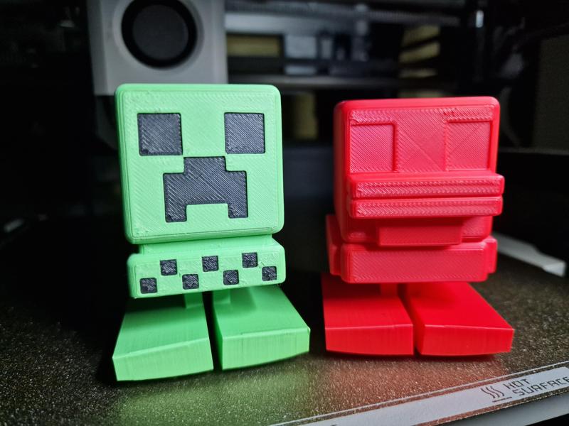 Minecraft Walker Creeper - Walking Model