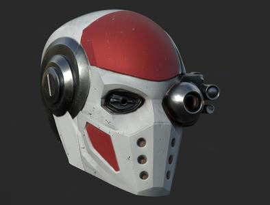 DC Dead Shot helmet cowl mask