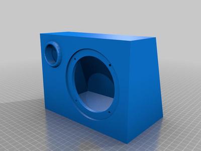 Custom 4 inch Corner Speaker Box