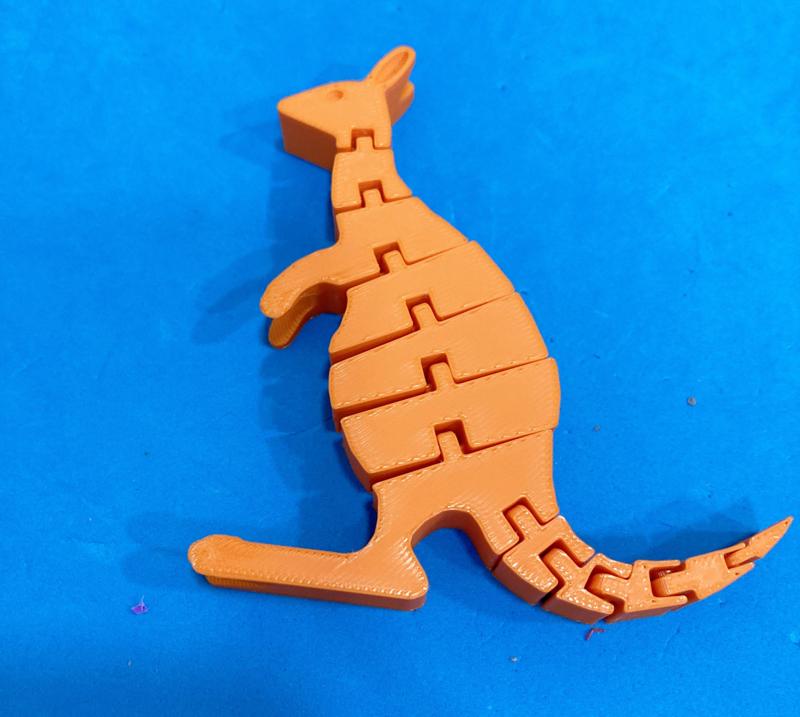 Articulated Kangaroo / Canguro articulado