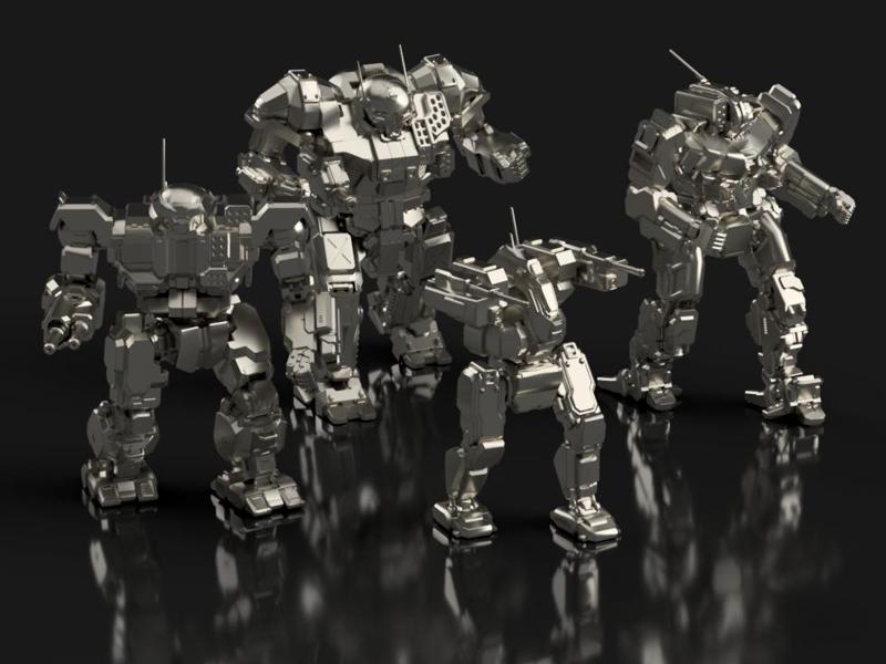 Assault Lance Pack for Battletech