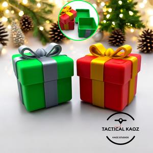  Festive Gift Box with Removable Lid - Container
