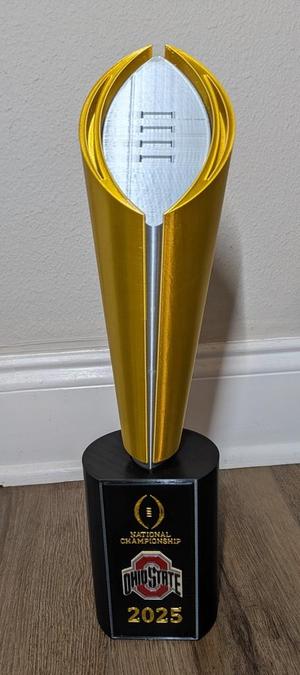 National Championship trophy - Ohio State (40% scale)