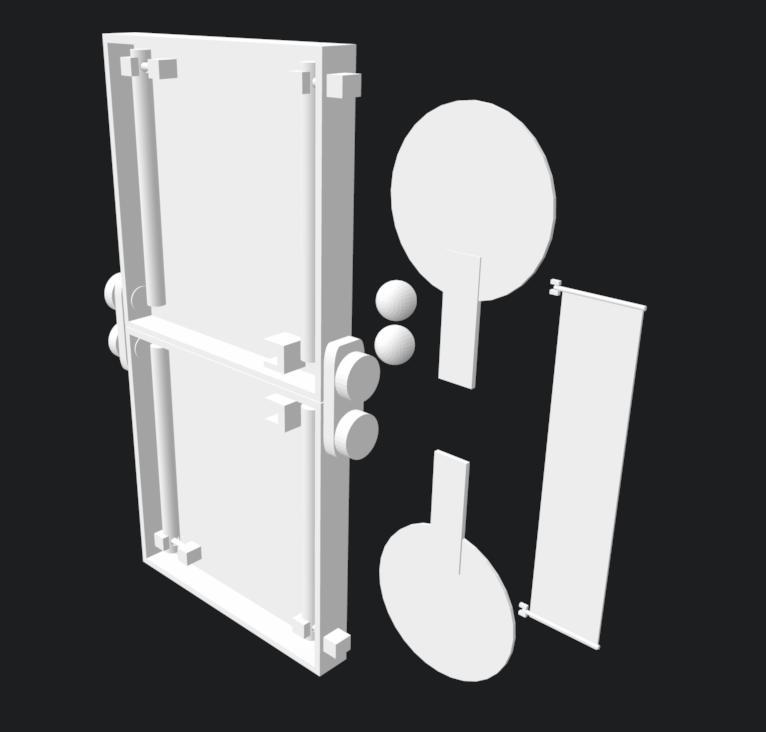 Ping Pong Portable Table - Mesa de Ping Pong Portable