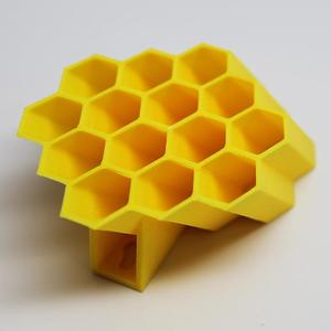 Wall Mount Hex Pen Holder - Sharpie Edition