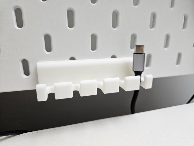 Skadis Cables Holder with Hooks