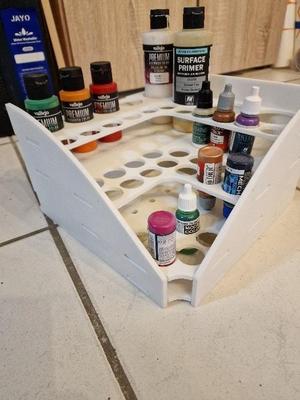 Farbregal-Ecke Modular