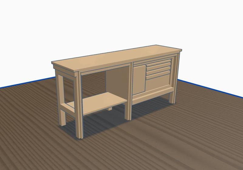 garage bench 2