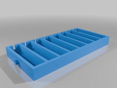 Tool tray organizer