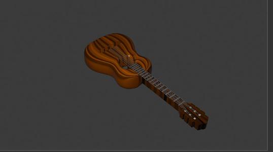 3d guitar by pri