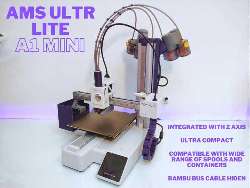 AMS Ultra Lite for A1 mini - Cobra style for MINI