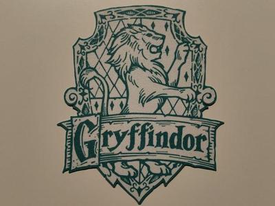 Gryffindor (Harry Potter) Wall art plate