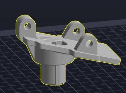 LDT M249 AR stock adapter