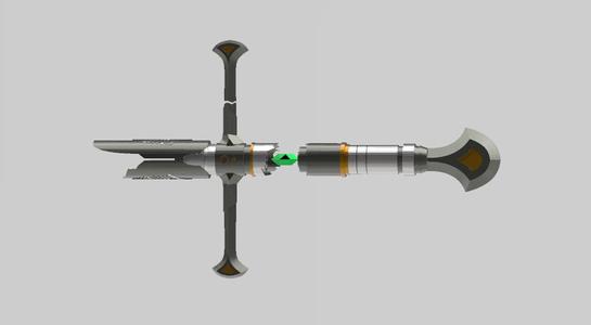 Shards of Narsil Lightsaber