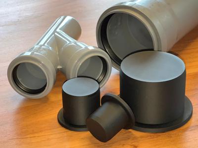 DN32 DN40 DN50 DN70 DN75 HT end cap for pipe end
