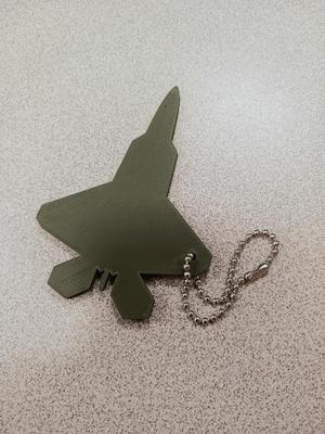 F-22 Fighter Jet Keychain