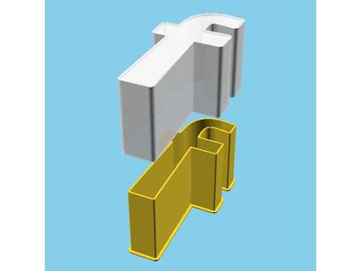 LATIN SMALL LETTER F, nestable box (v1)