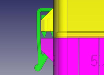 .300 H&H Magnum, Snap Latch, PIP Hinge Modular Ammo Box