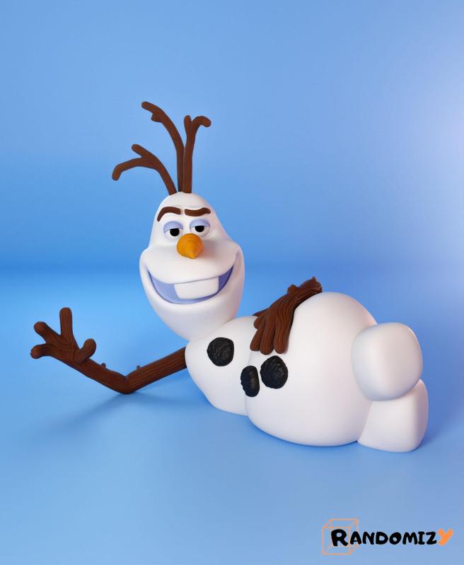 (Mischievous) Olaf (Fanart)