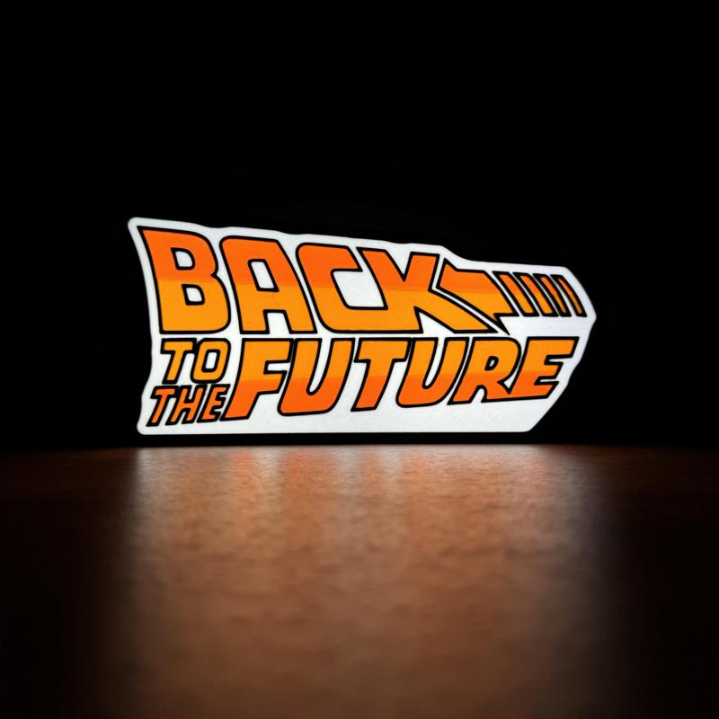 Back Future Light Box