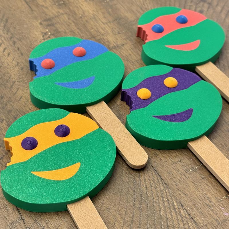 Turtles Popsicles Collection