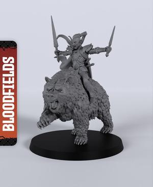 Urasarin Ironleaf - With Free Dragon  - 5e DnD Inspired for RPG and Wargamers