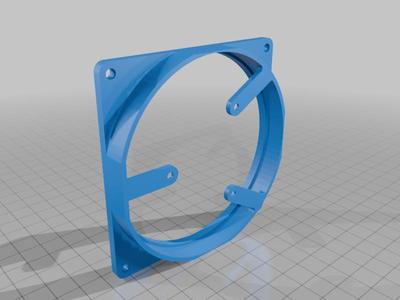 GTX 1080 FTW2 to 92mm fan adapter Short