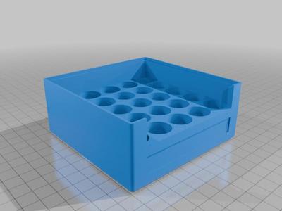 Small Drug Vial Bin, Stackable