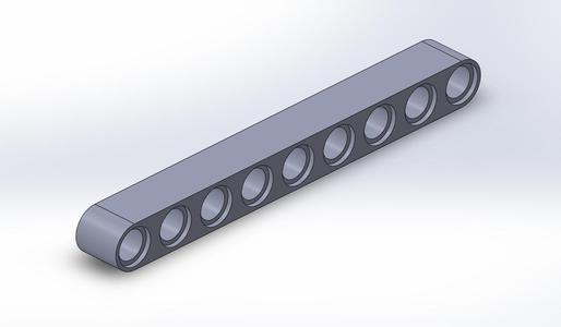 Lego technique 9 trous