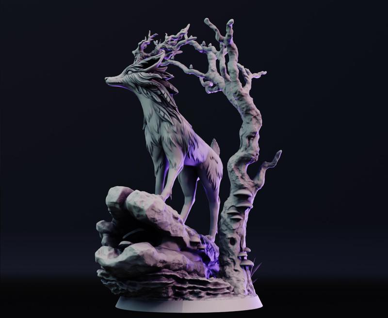 Cervine Fox - Magical Forest Deer