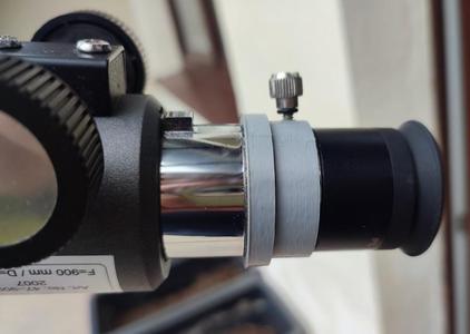 Telescope eyepiece mount M35x0.75 to 1.25 inch
