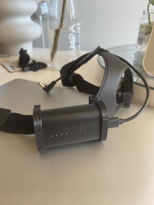 dji goggles battery strap holder