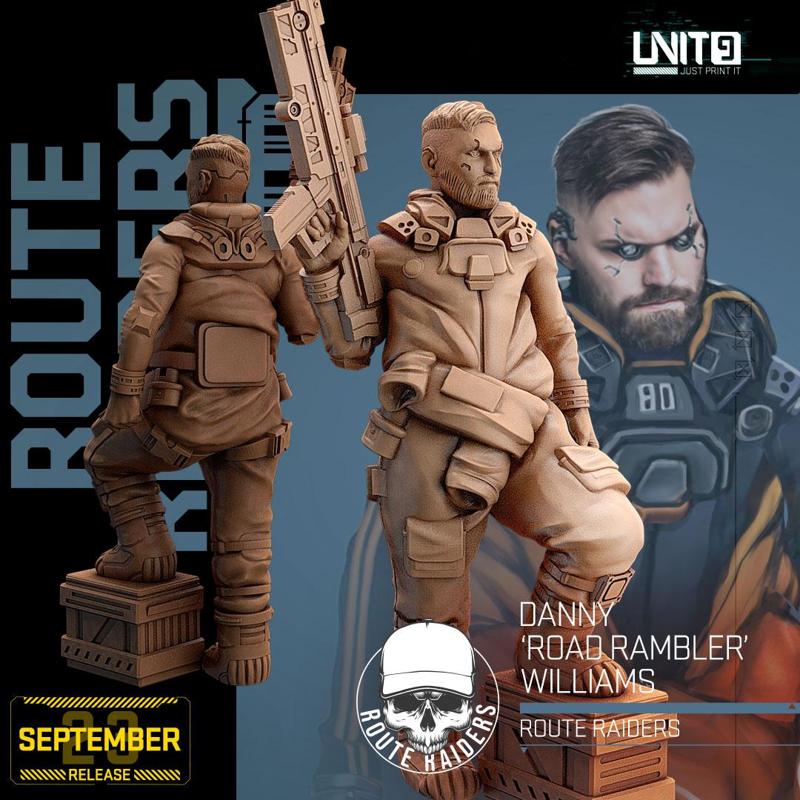 Cyberpunk - Danny 'Road Rambler' Williams - Route Raiders