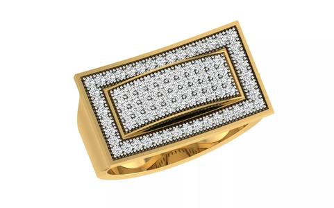 Solitaire Engagement Wedding Mens Rings