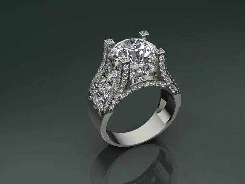 Ring women diamond jewelry hot arrival