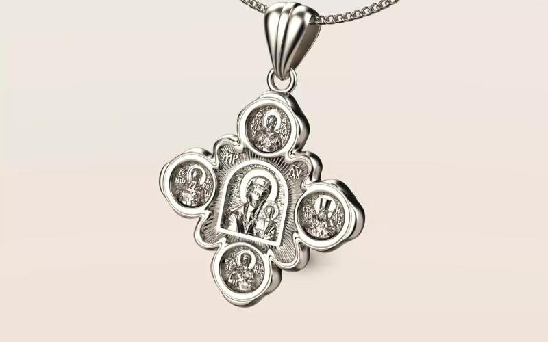 cross pendant 181124 cartier