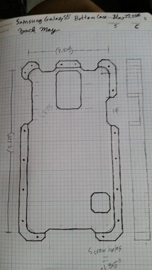 Galaxy S5 Phone Case with Belt Clip