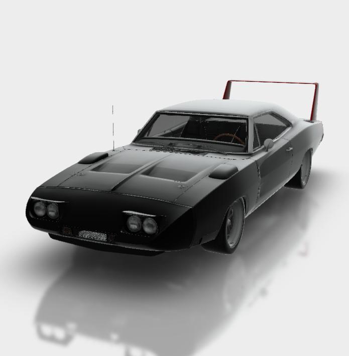 1970 Dodge Charger Daytona.