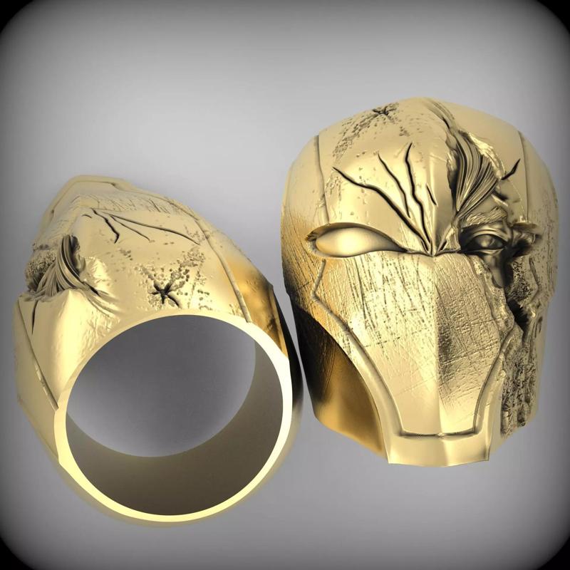 men human head ring