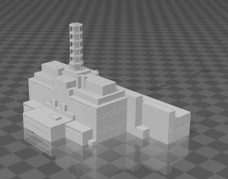 Tchernobyl STL - 8mm Scale