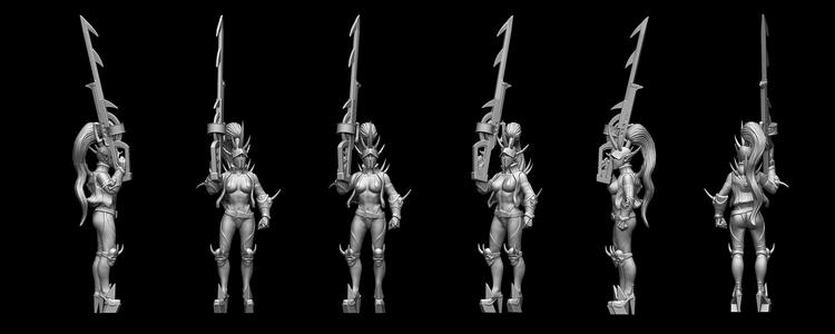 DEMONISTS - BEYOND VOID - FUTURISTIC SPACE ELVES