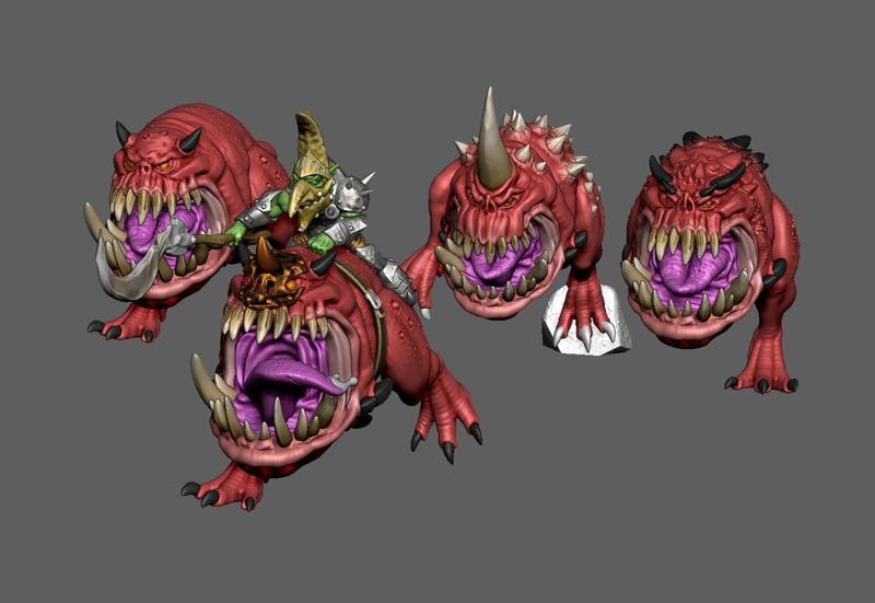 Boss SquigZ and big SquigZ