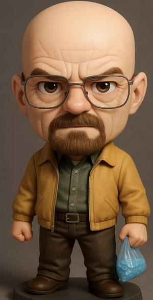Walter white chibi BREAKING BAD 3D print