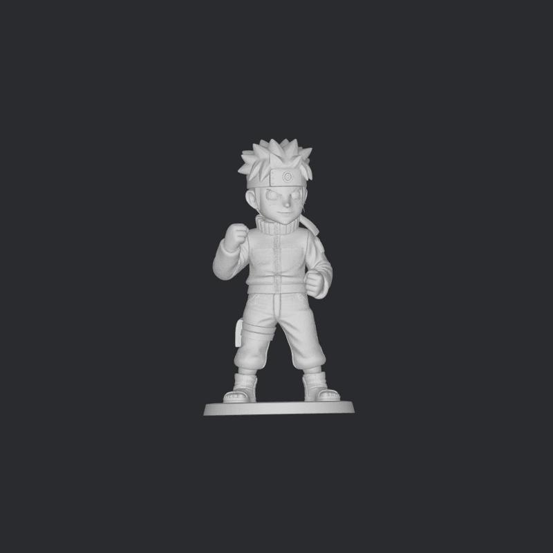 Naruto Uzumaki Collectible Figurine – 3D Print Model