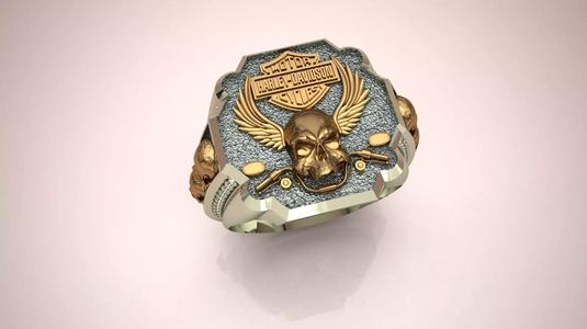 Mens Harley-Davidson 3D print model