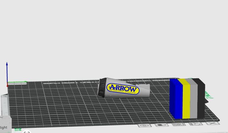 LOSI PROMOTO EXHAUST TERMINAL ARROW MARMITTA